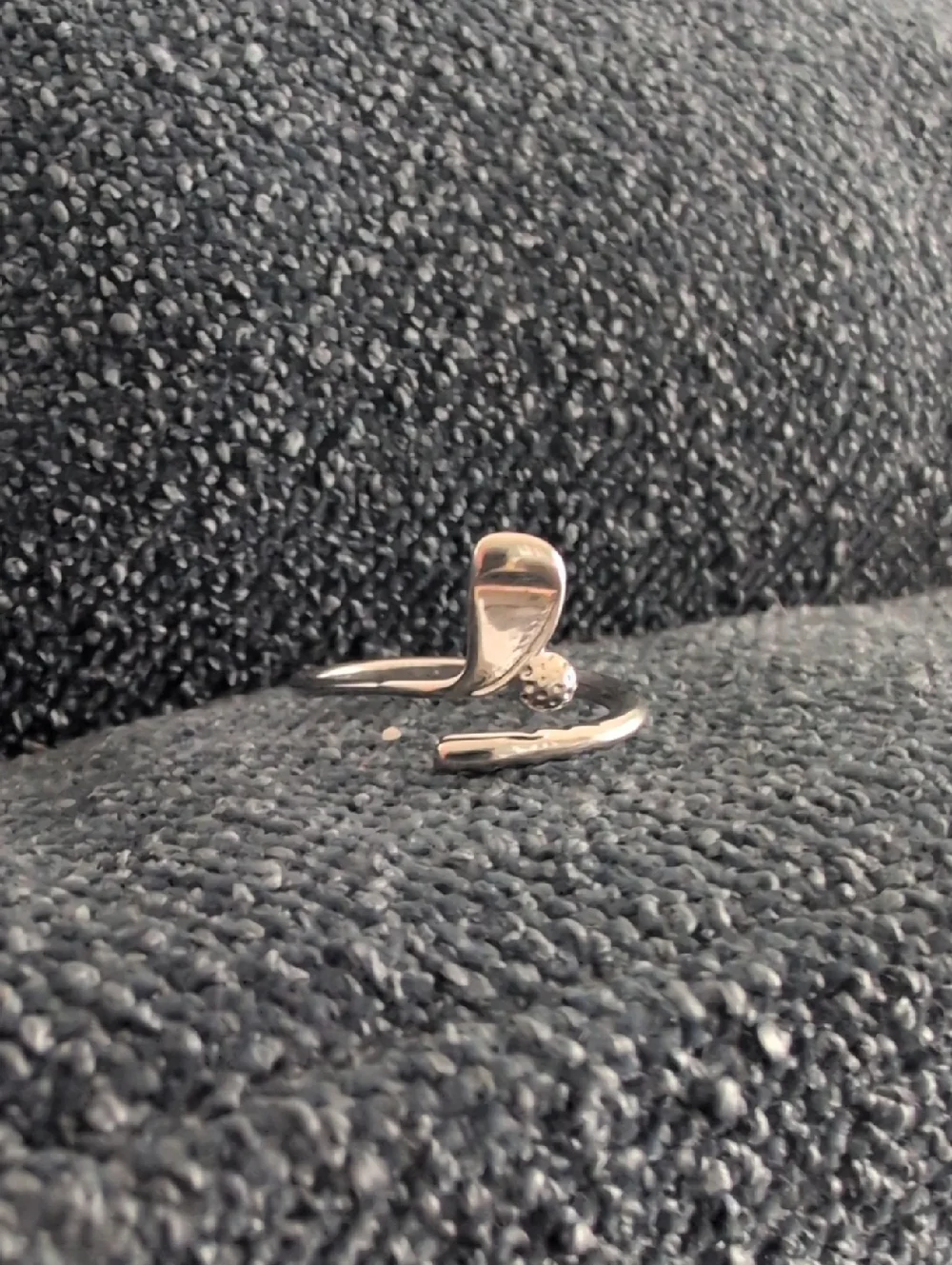Silver Golf Club Wrap Ring - Picture 1 of 1